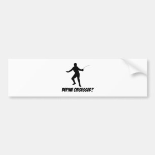 fence designs bumper sticker