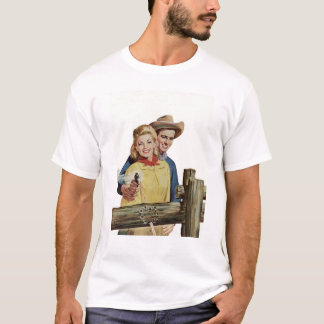 Fenced In Cowboy T-Shirt