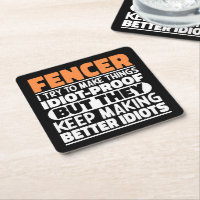 Fencer I Try To Make Things Funny Sayings Fencing