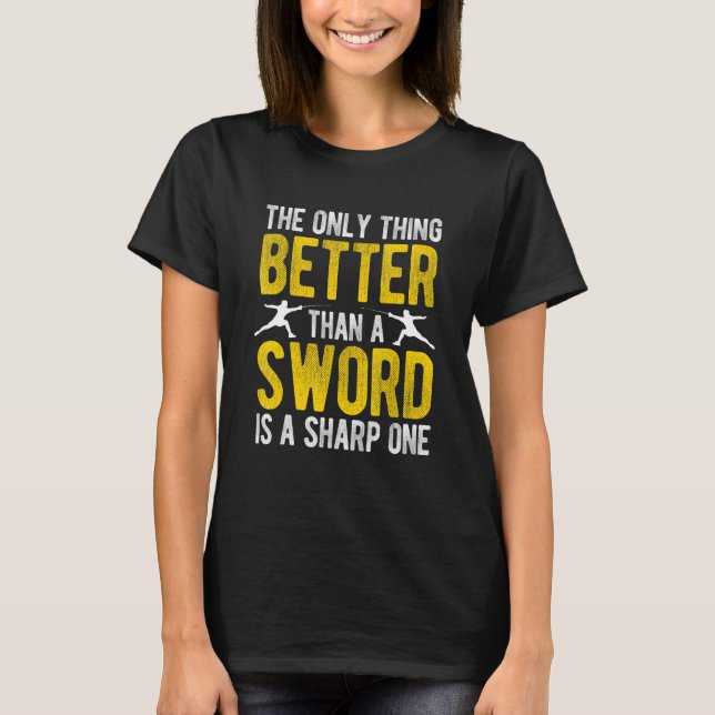 Fencing_2 T-Shirt (Front)