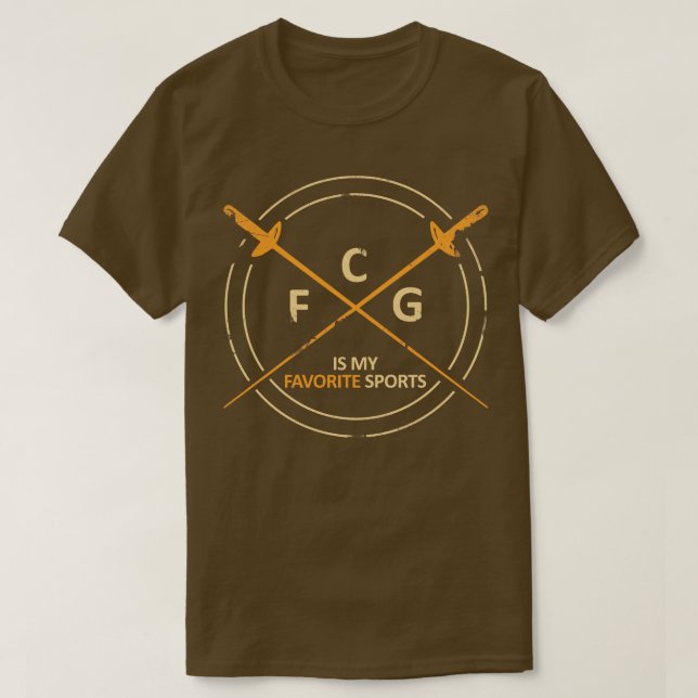 fencing 4 T-Shirt (Design Front)