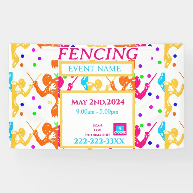 FENCING  BANNER (Horizontal)