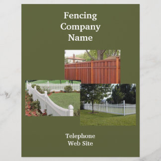 Fencing Company Business Flyer