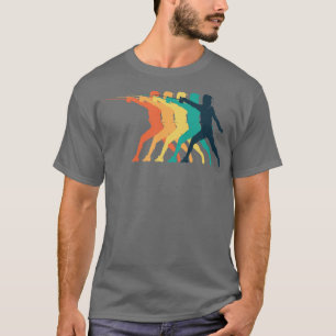 Fencing   Fencers Retro  T-Shirt