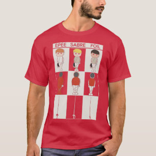 Fencing Fencing Fencer Foil (1) T-Shirt
