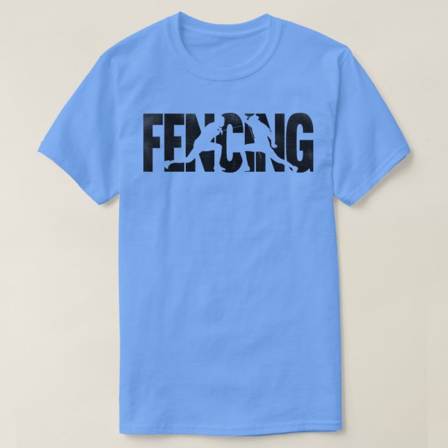 Fencing Fencing Sports Epee Fencer T-Shirt (Design Front)