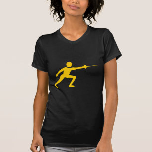 Fencing Figure - Amber T-Shirt