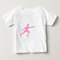 Fencing Figure - Pink