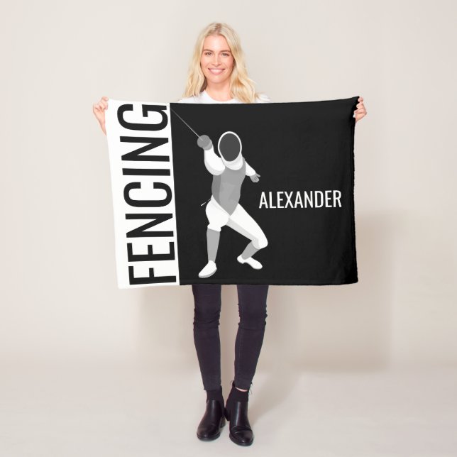 Fencing Fleece Blanket (In Situ)