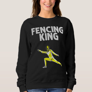 Fencing For Fencer Men Grandpa Fencing Sweatshirt