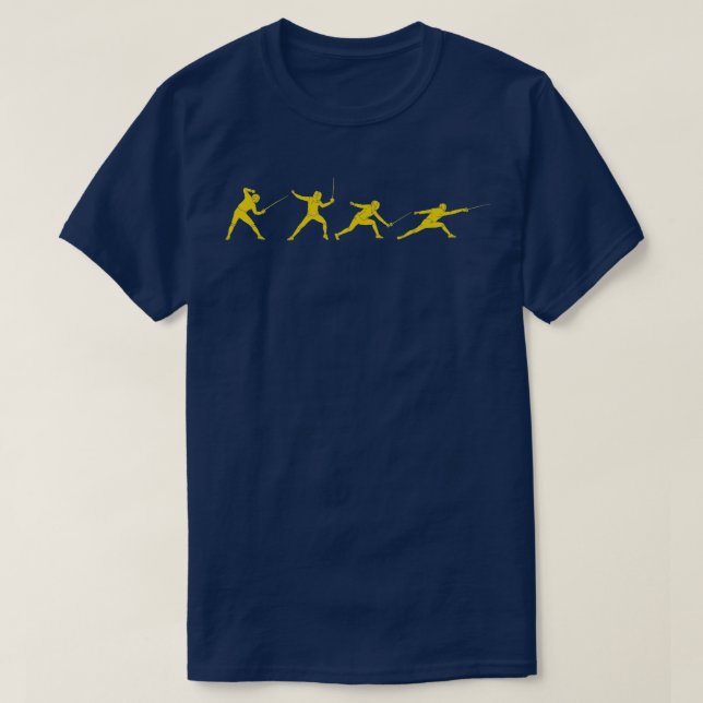 Fencing Gear   23  T-Shirt (Design Front)