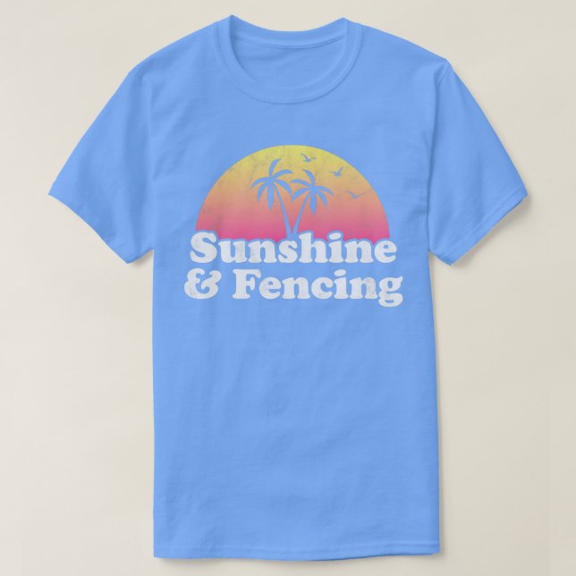 Fencing Gift  T-Shirt (Design Front)