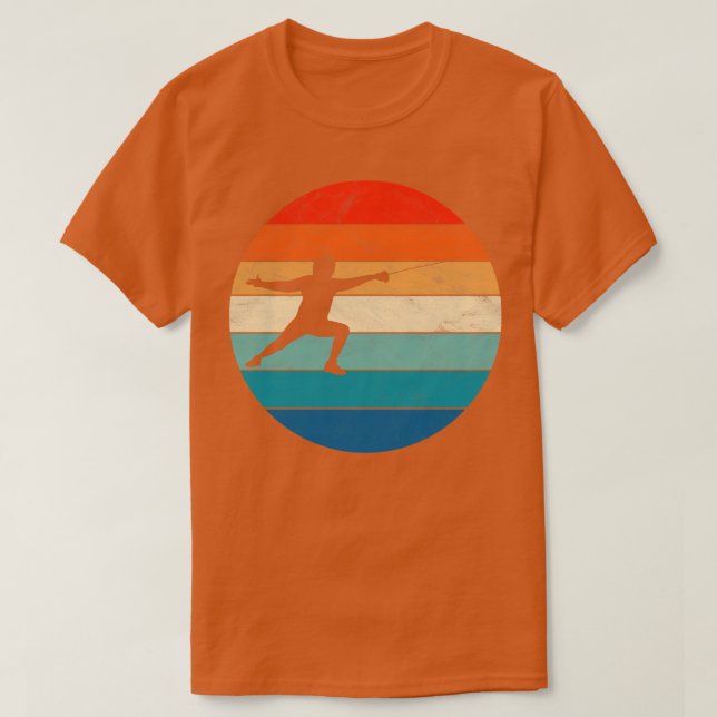Fencing Gift T-Shirt (Design Front)