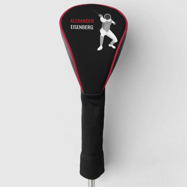 Fencing Golf Head Cover (Front)