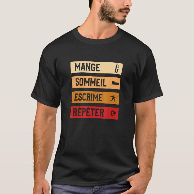 Fencing Idea For A Scratcher T-Shirt (Front)