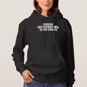Fencing It's How I Get My Point Quote Sarcastic Hoodie