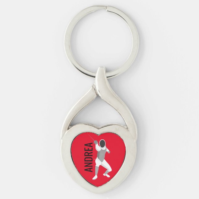 Fencing Key Ring (Front)
