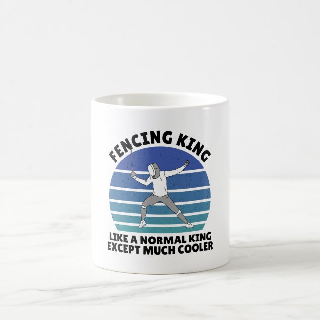 fencing king coffee mug (Center)