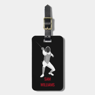 Fencing Luggage Tag