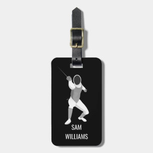 Fencing Luggage Tag