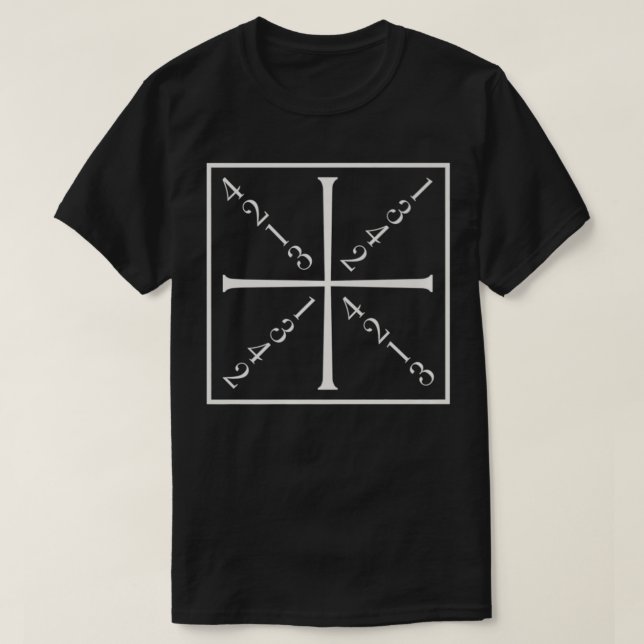 Fencing Meyerx27S Square Hema German Longsword T-Shirt (Design Front)