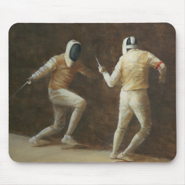 Fencing Mouse Pad (Front)