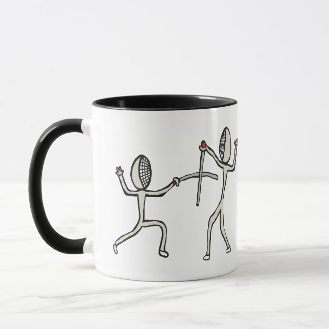 Fencing Mug (Left)