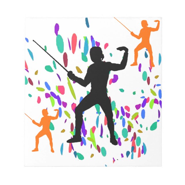 FENCING NOTEPAD (Front)