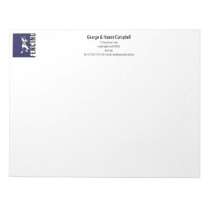 Fencing Notepad