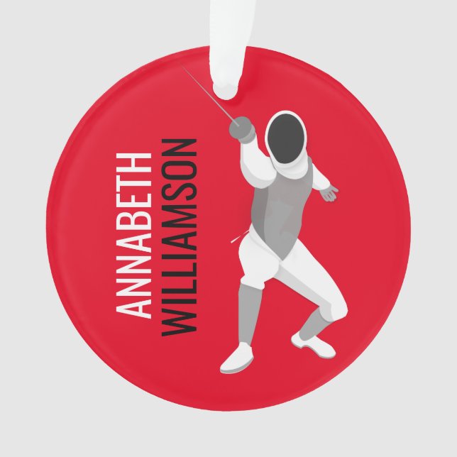 Fencing Ornament (Front)