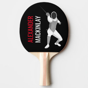Fencing Ping Pong Paddle