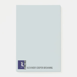Fencing Post-it Notes