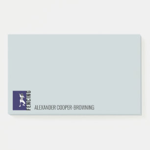 Fencing Post-it Notes