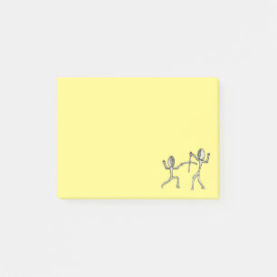 Fencing Post-it Notes
