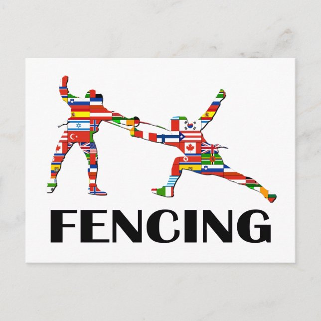 Fencing Postcard (Front)