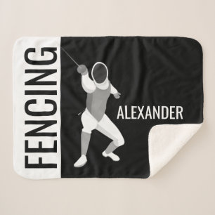 Fencing Sherpa Blanket