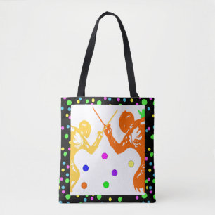 Fencing Sport Tote Bag