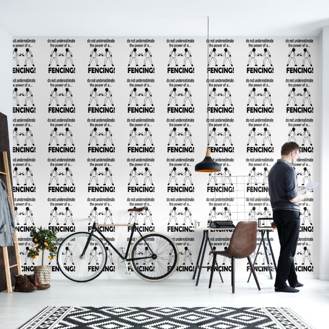 Fencing Sword Sport Fencing Wallpaper (Living Room)