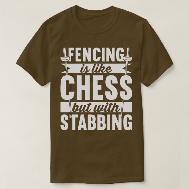 Fencing       T-Shirt (Design Front)