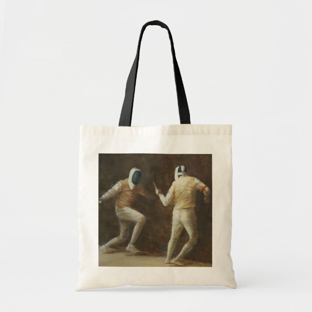 Fencing Tote Bag (Front)