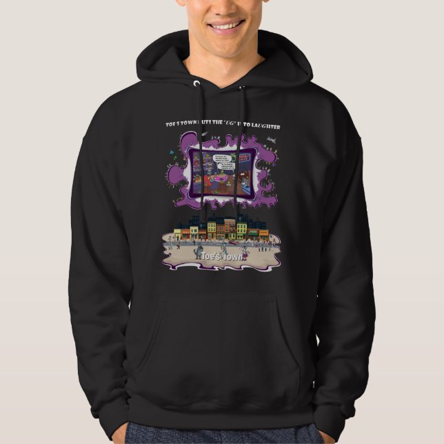 Fender Bender | Get Well Black Hoodie (Front)