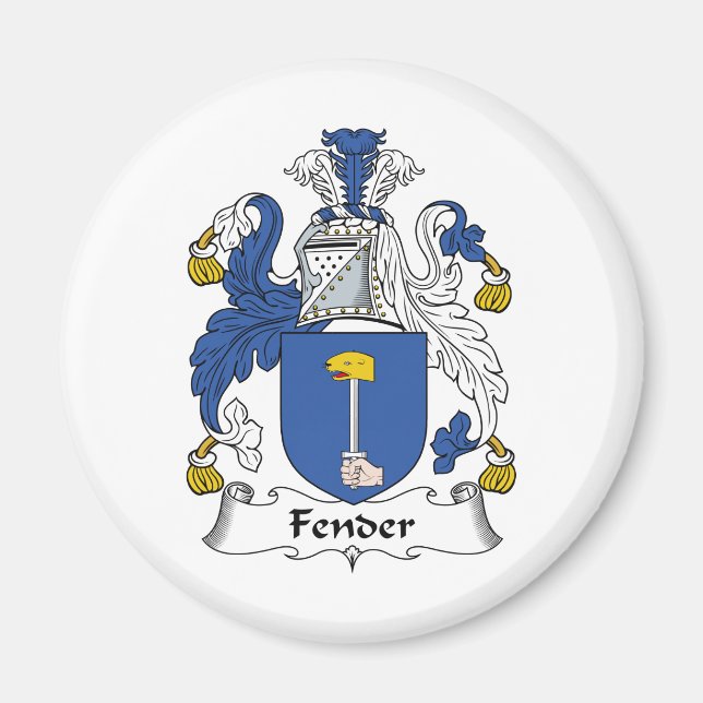 Fender Family Crest Magnet (Front)