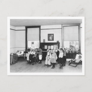 Fending Off Tuberculosis, 1920s Postcard