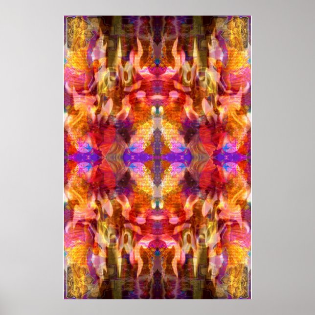 Feng Shui Abundance Horse by Deprise Poster (Front)