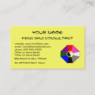 Feng Shui (version 2) - business card template