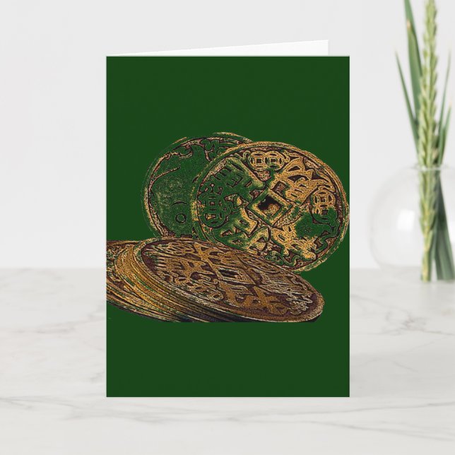 FENG SHUI WEALTH COINS CARD (Front)