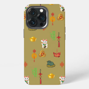 Fengshui Good Luck, Money and Abundance Symbols  iPhone 13 Pro Case