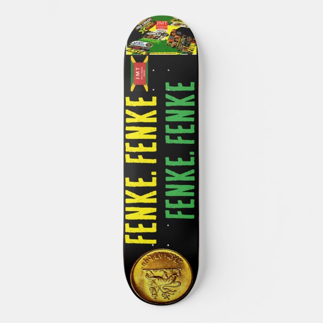 FENKE. FENKE. 8 1/4" Skateboard Deck (Front)