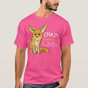 Fennec Fo Annoyed Lady Desert Animal Fennec Fo Lov T-Shirt