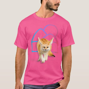 Fennec Fo Canine Wild Desert Men Women Kids 1088 T-Shirt